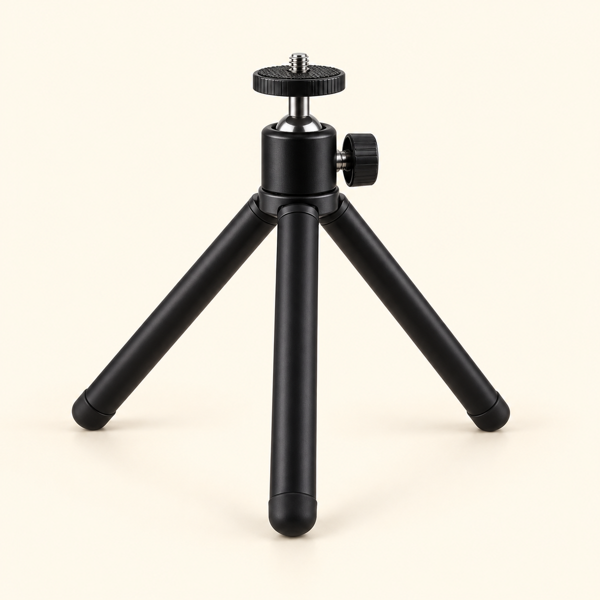Mini-trépied noir de table orientable pour vidéoprojecteur