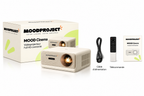 MOOD Cinema — maquette packaging personnalisé MOODPROJECT et accessoires — en français