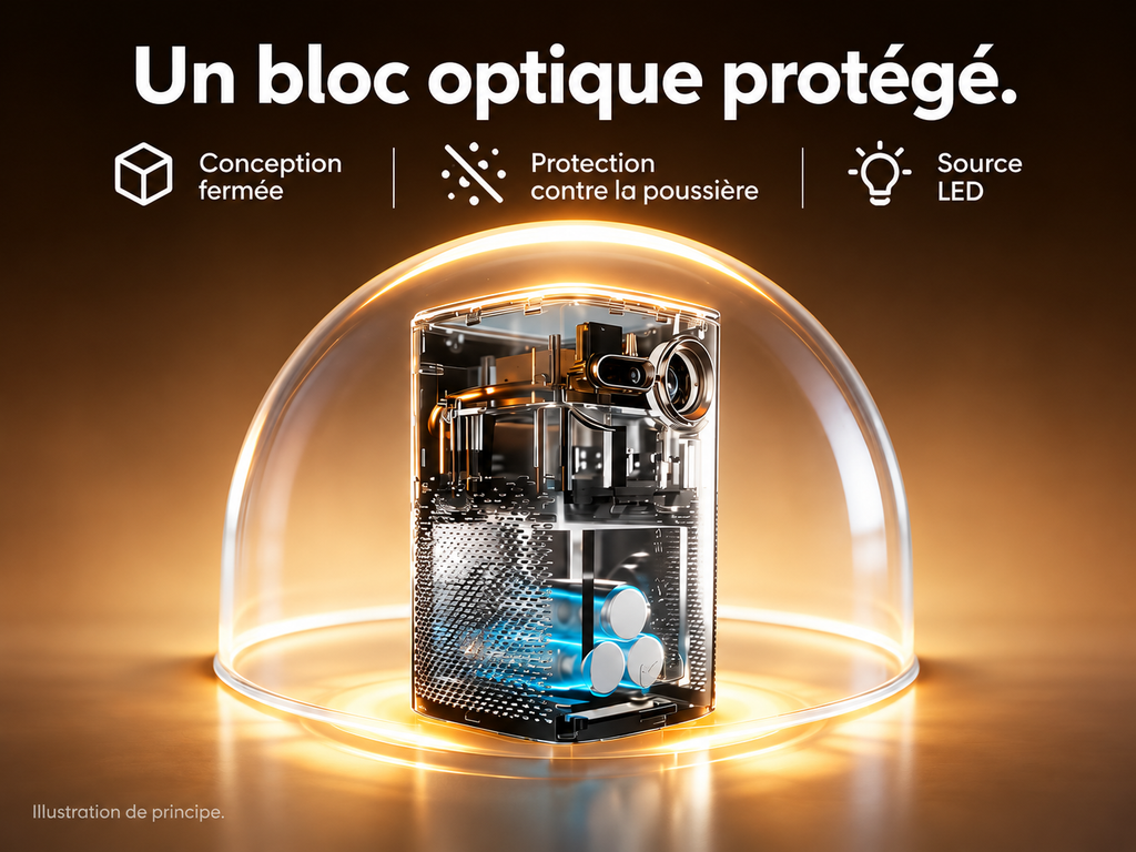 MOOD Go — illustration de principe du bloc optique fermé — en français