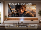 MOOD Mini — vue arrière en situation et partage d’écran sans fil