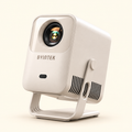 MOOD Mini — vue trois quarts sur fond crème, support orientable entièrement visible