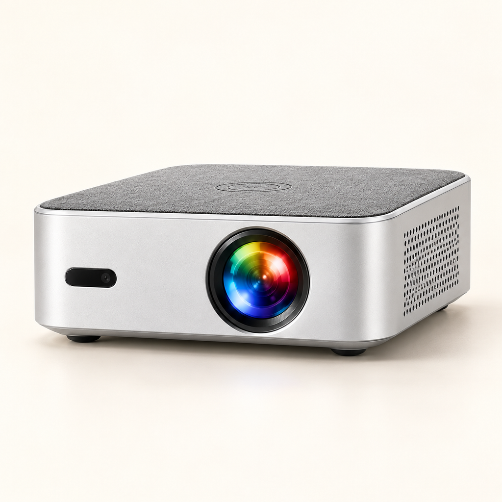 VORTEX 4K — vue de face et du côté ventilé